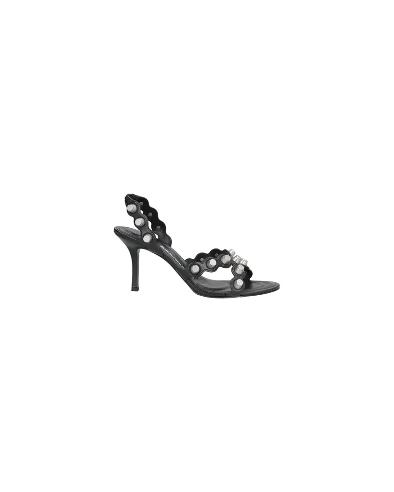 Alexander Wang SCHUHE - Sandalenauf YOOX.COM Schwarz