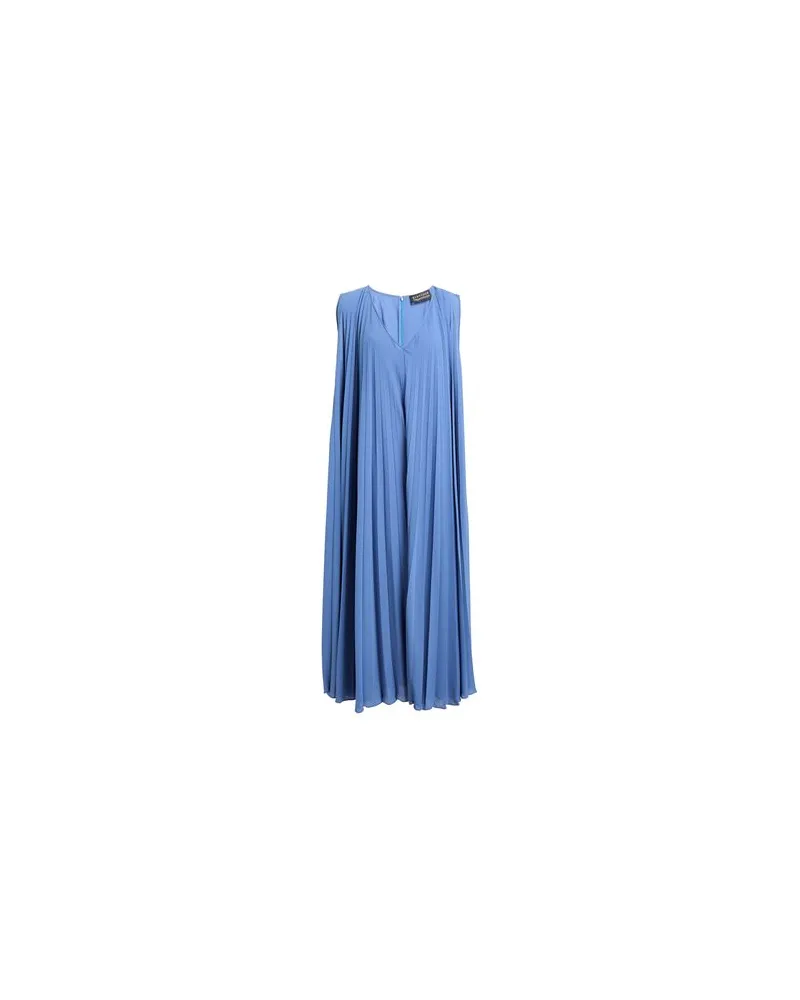 Gianluca Capannolo KLEIDER - Maxi-Kleiderauf YOOX.COM Taubenblau