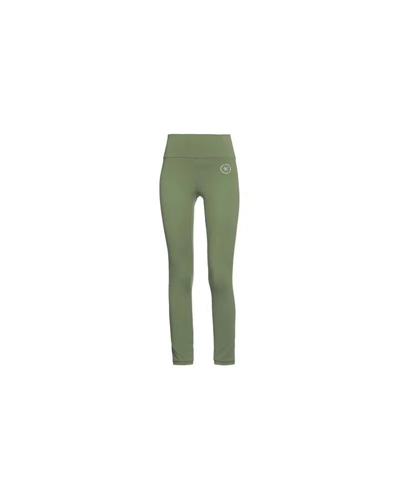 SPORTY & RICH HOSEN & RÖCKE - Leggingsauf YOOX.COM Militärgrün