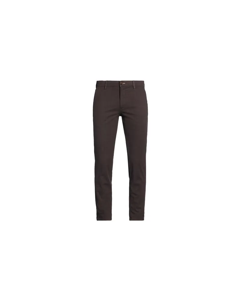 Jack & Jones PANTS STUDIO - HOSEN & RÖCKE - Hosenauf YOOX.COM Dunkelbraun
