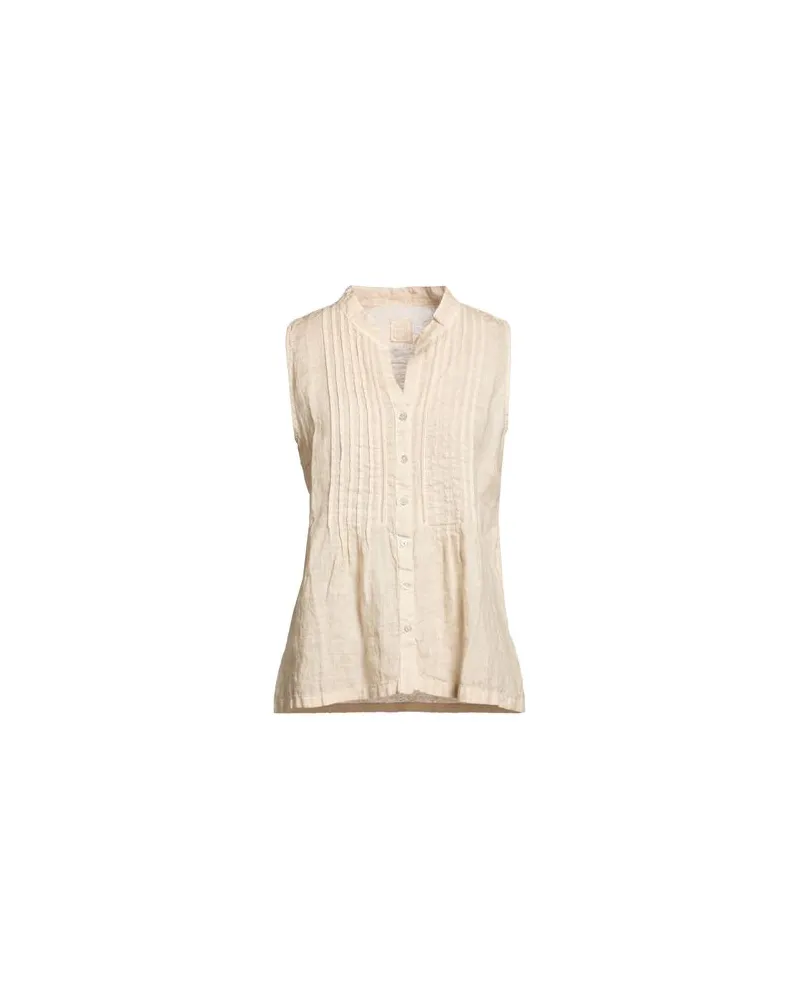 120% Lino TOPS - Hemdenauf YOOX.COM Beige