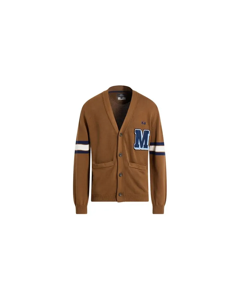 La Martina STRICKWAREN - Strickjackenauf YOOX.COM Braun