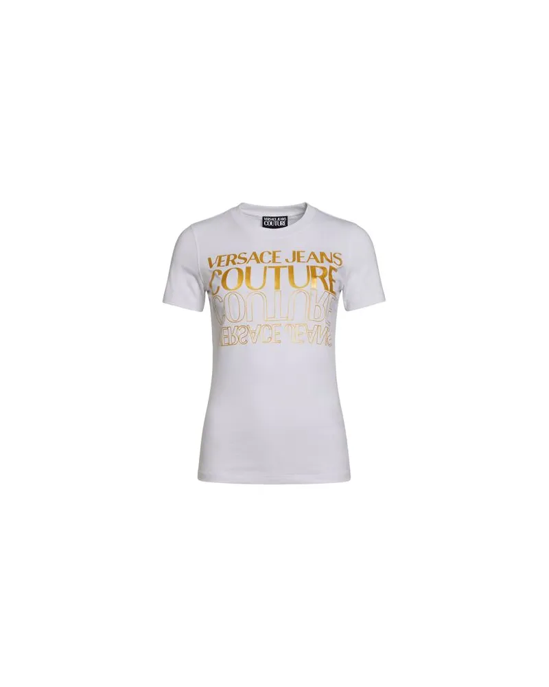 Versace Jeans TOPS - T-shirtsauf YOOX.COM Weiß