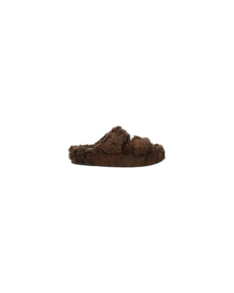 Valentino Garavani SCHUHE - Sandalenauf YOOX.COM Dunkelbraun