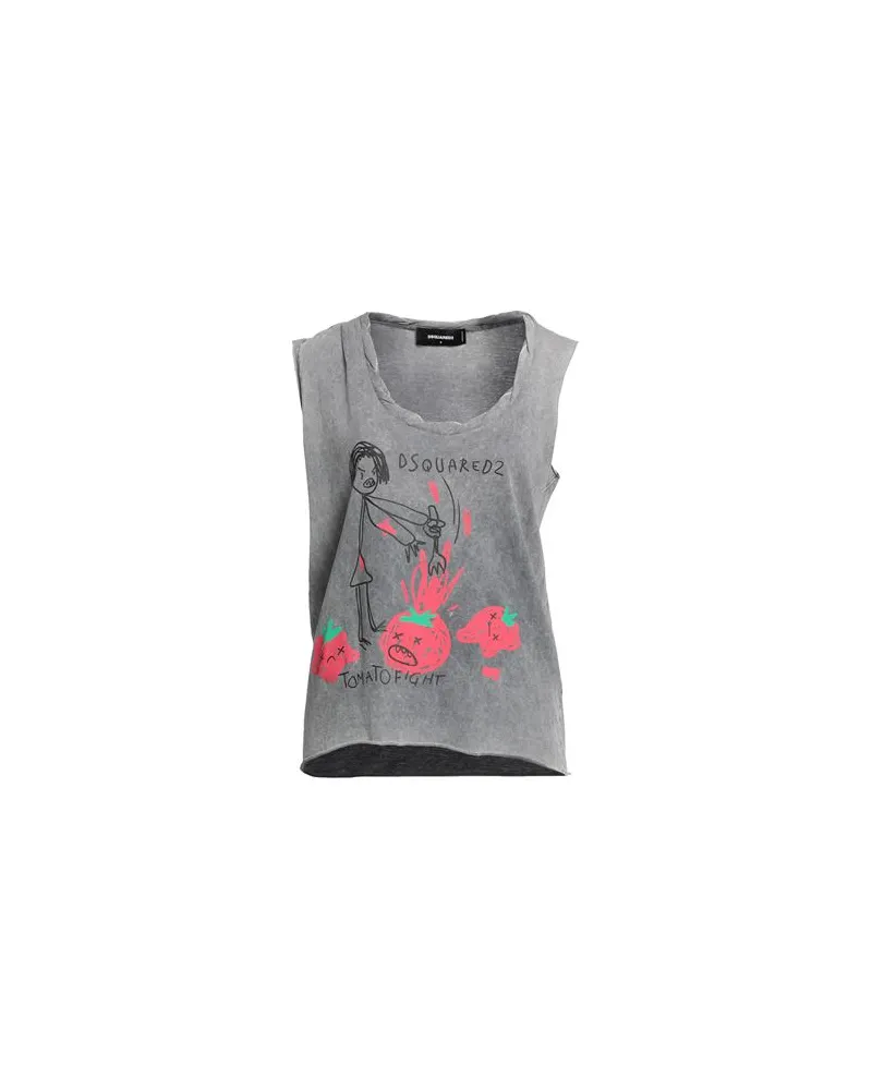 Dsquared2 TOPS - T-shirtsauf YOOX.COM Grau