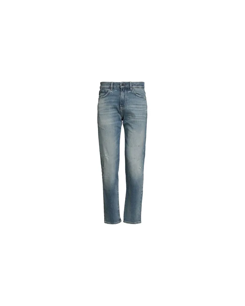 HUGO BOSS HOSEN & RÖCKE - Jeanshosenauf YOOX.COM Blau