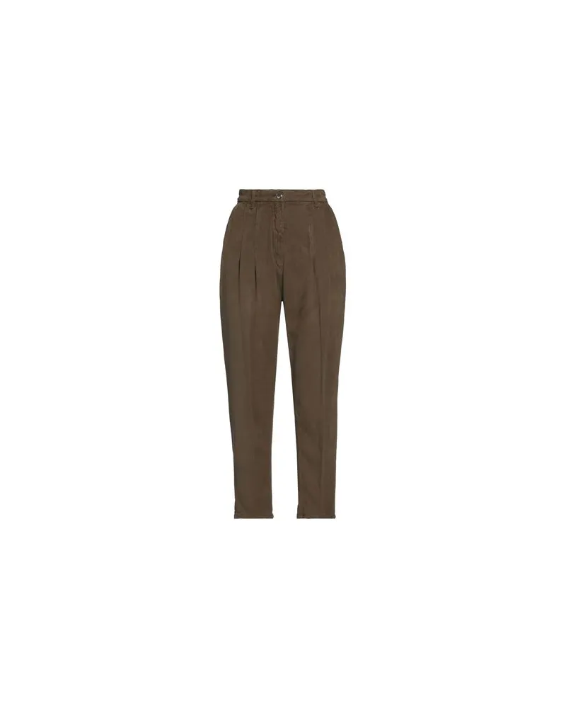 Kocca HOSEN & RÖCKE - Hosenauf YOOX.COM Militärgrün