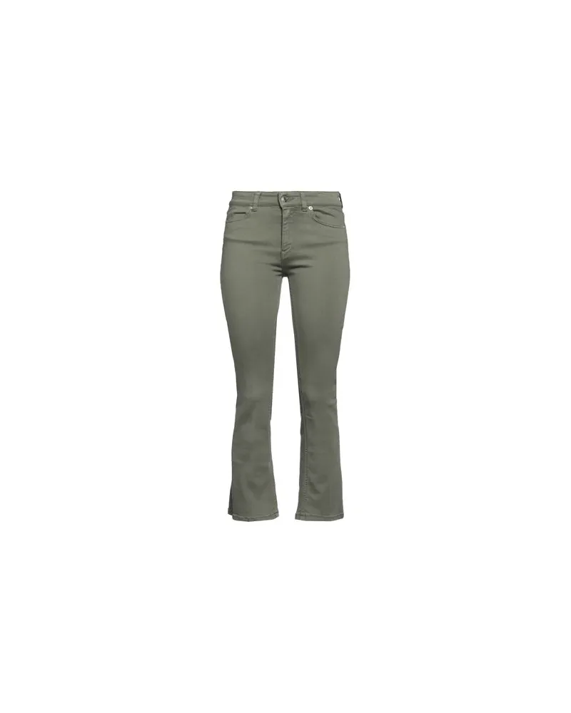 VICOLO DENIM COUTURE - HOSEN & RÖCKE - Jeanshosenauf YOOX.COM Militärgrün