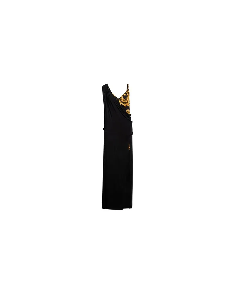 Versace Jeans KLEIDER - Maxi-Kleiderauf YOOX.COM Schwarz
