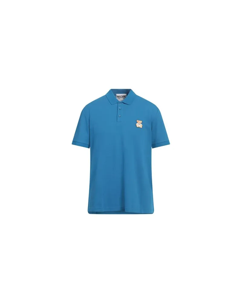 Moschino TOPS - Poloshirtsauf YOOX.COM Azurblau