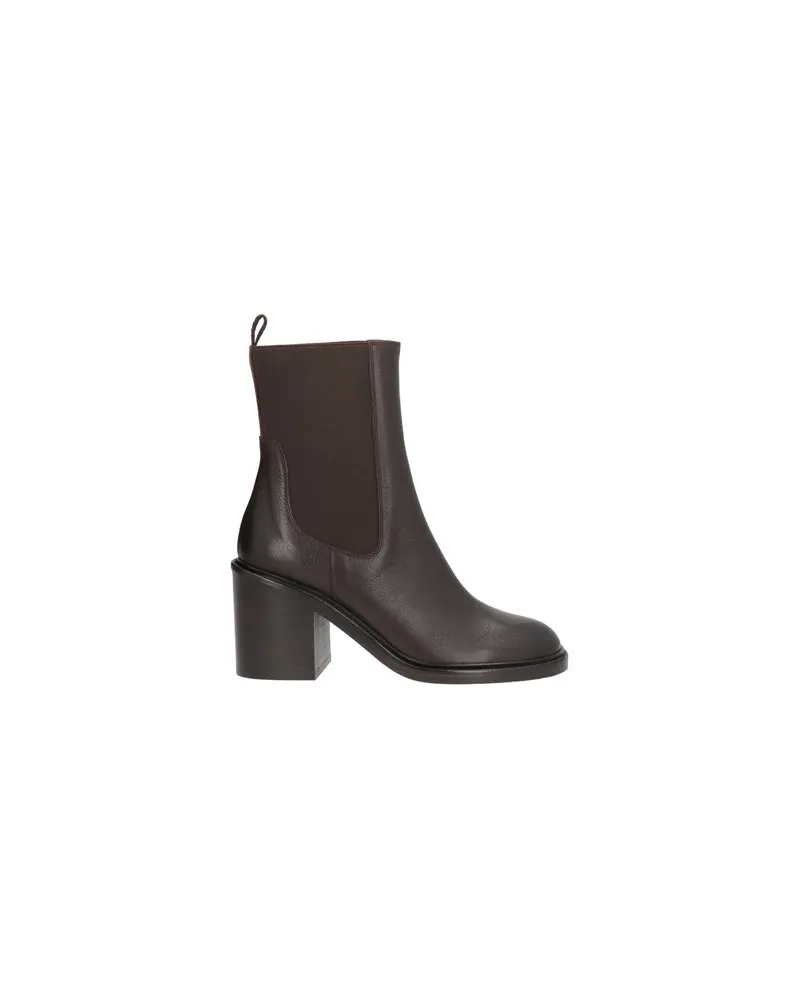 Zinda SCHUHE - Stiefelettenauf YOOX.COM Dunkelbraun