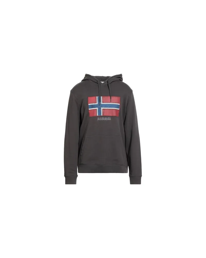 Napapijri TOPS - Sweatshirtsauf YOOX.COM Dunkelbraun