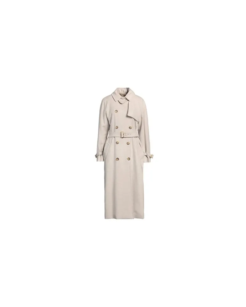 Max Mara JACKEN & MÄNTEL - Jacken, Mäntel & Trenchcoatsauf YOOX.COM Hellgrau