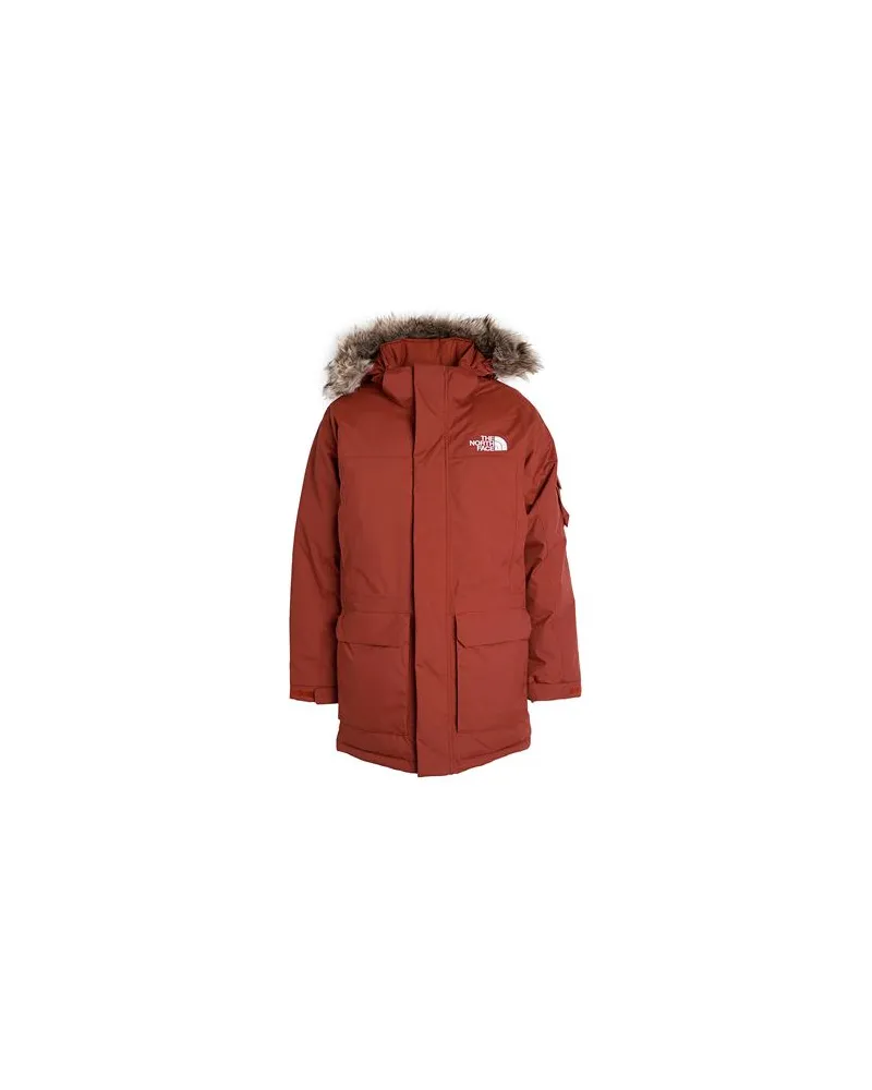 The North Face M MCMURDO JACKET  - M MCMURDO JACKET - JACKEN & MÄNTEL - Pufferjacken & Daunenjackenauf YOOX.COM Rostrot