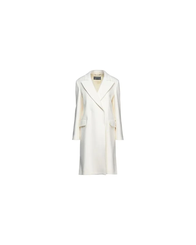 Alberta Ferretti JACKEN & MÄNTEL - Mäntelauf YOOX.COM Elfenbein