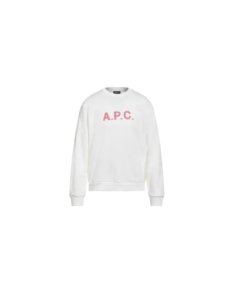 A.P.C. TOPS - Sweatshirtsauf YOOX.COM Weiß