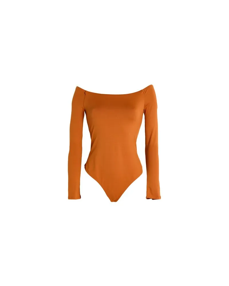 ALIX TOPS - Bodysuitsauf YOOX.COM Rostrot