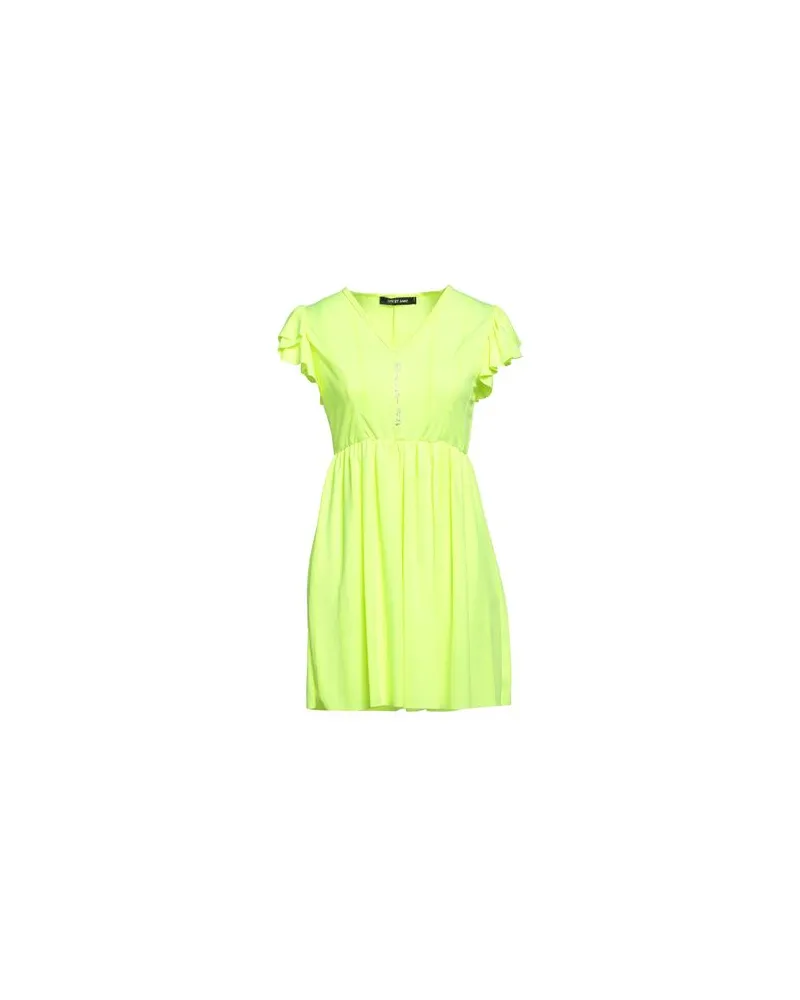 Odi et Amo KLEIDER - Mini-Kleiderauf YOOX.COM Limettengrün