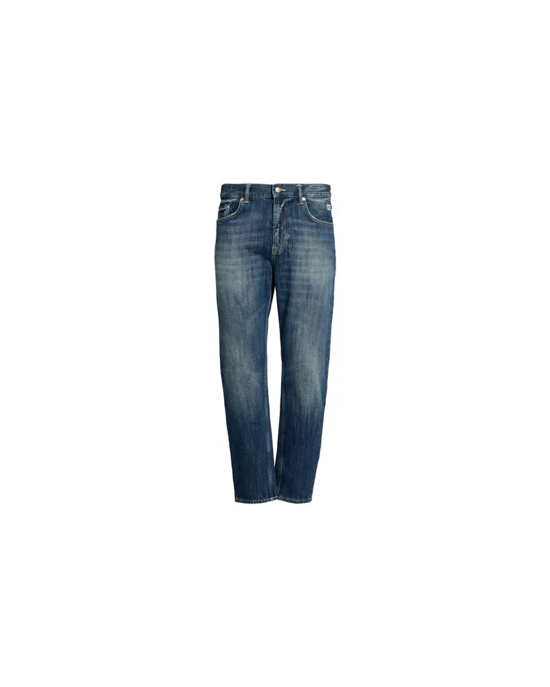 Roy Roger's HOSEN & RÖCKE - Jeanshosenauf YOOX.COM Blau