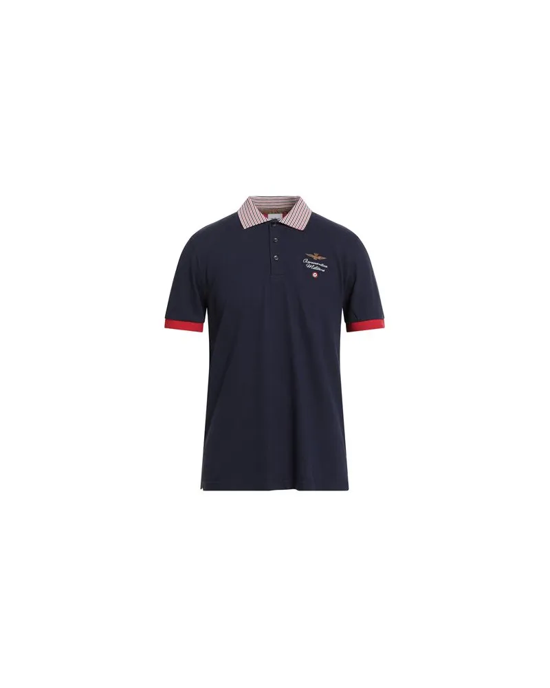 Aeronautica Militare TOPS - Poloshirtsauf YOOX.COM Nachtblau