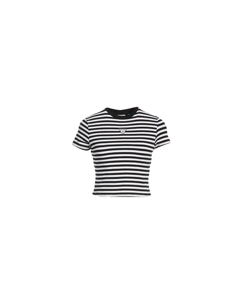 Guess TOPS - T-shirtsauf YOOX.COM Schwarz