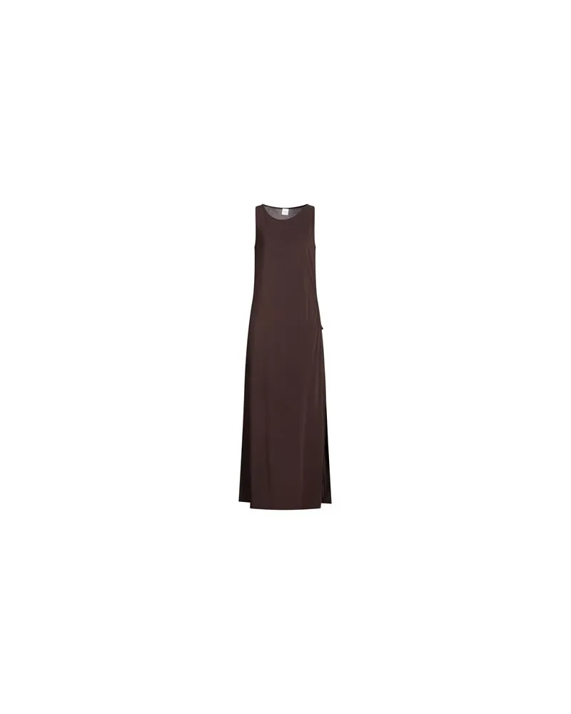 Max Mara BEACHWEAR - KLEIDER - Maxi-Kleiderauf YOOX.COM Dunkelbraun
