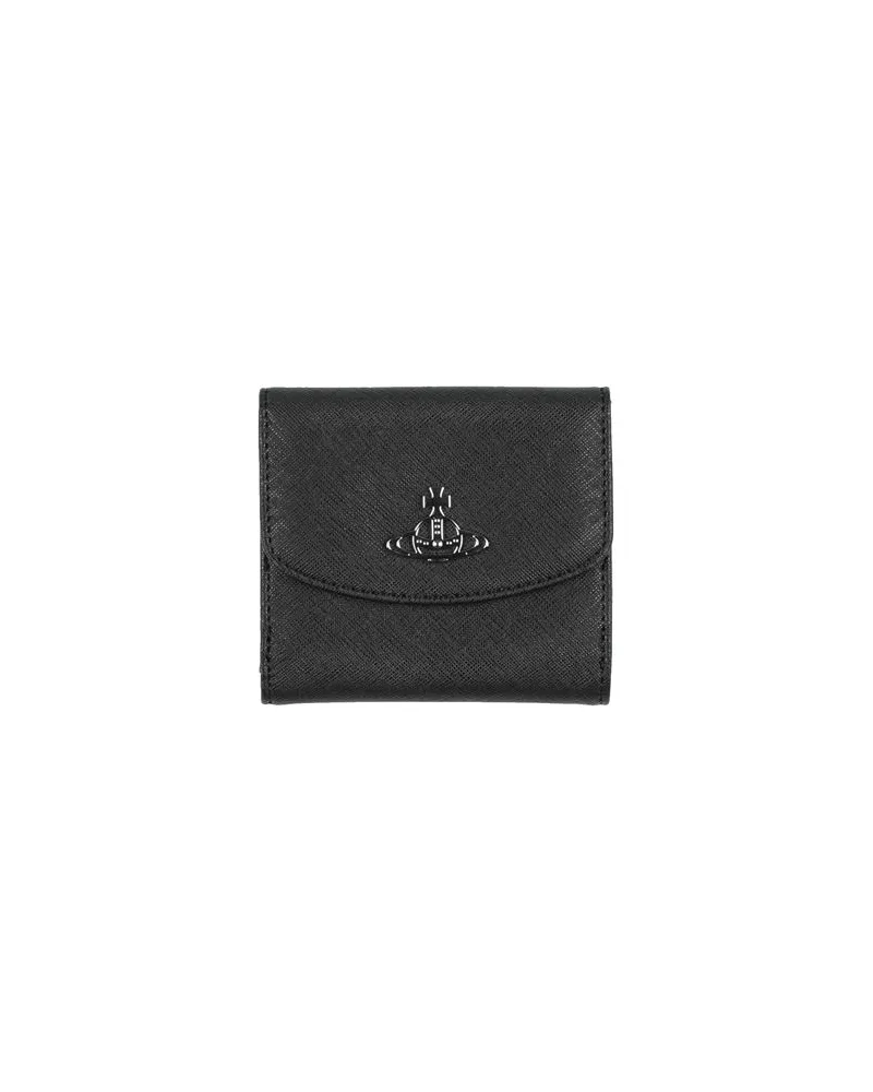 Vivienne Westwood Kleinlederwaren - Brieftaschenauf YOOX.COM Schwarz