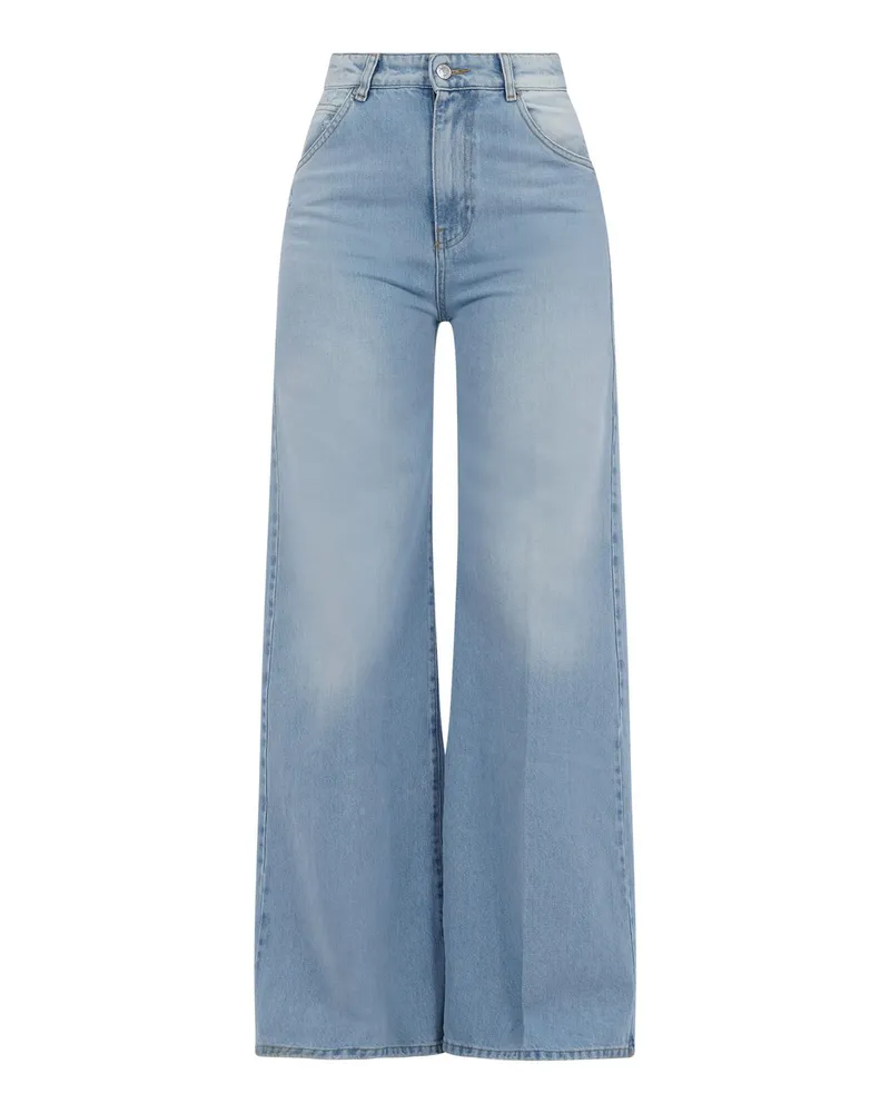 VICOLO Jeanshose Taubenblau