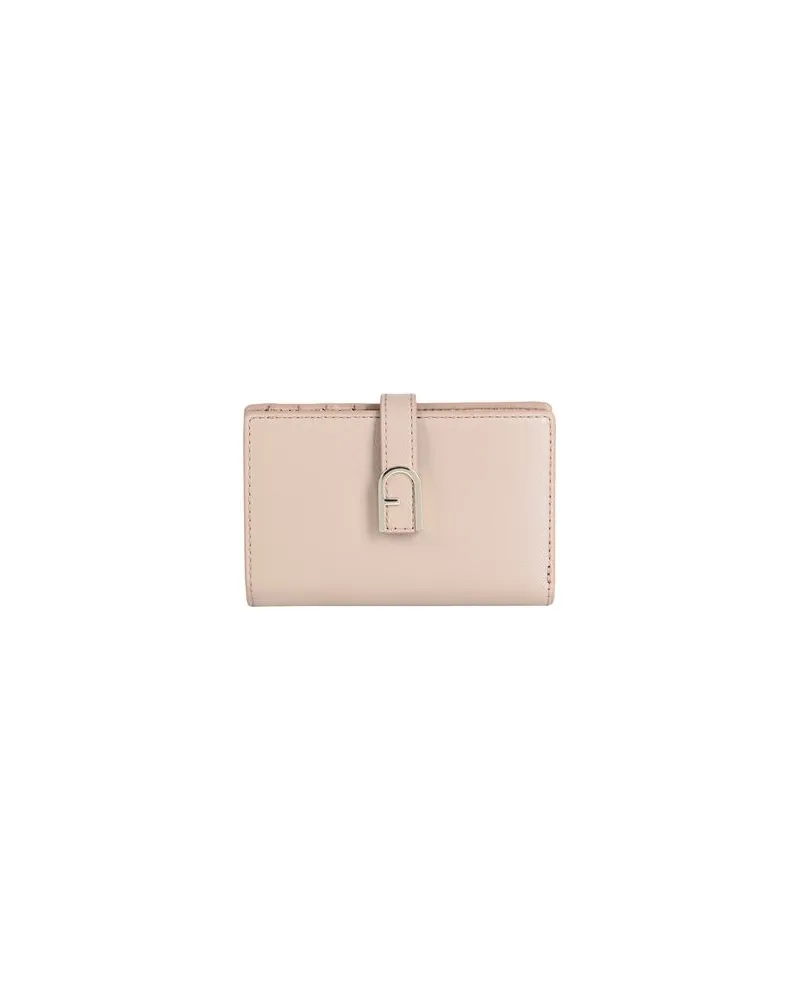 Furla FLOW S COMPACT WALLET  - Kleinlederwaren - Brieftaschenauf YOOX.COM Maulwurfsgrau