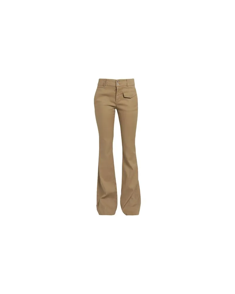 Dondup HOSEN & RÖCKE - Hosenauf YOOX.COM Khaki