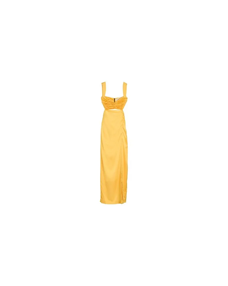 NINEMINUTES KLEIDER - Maxi-Kleiderauf YOOX.COM Mandarine