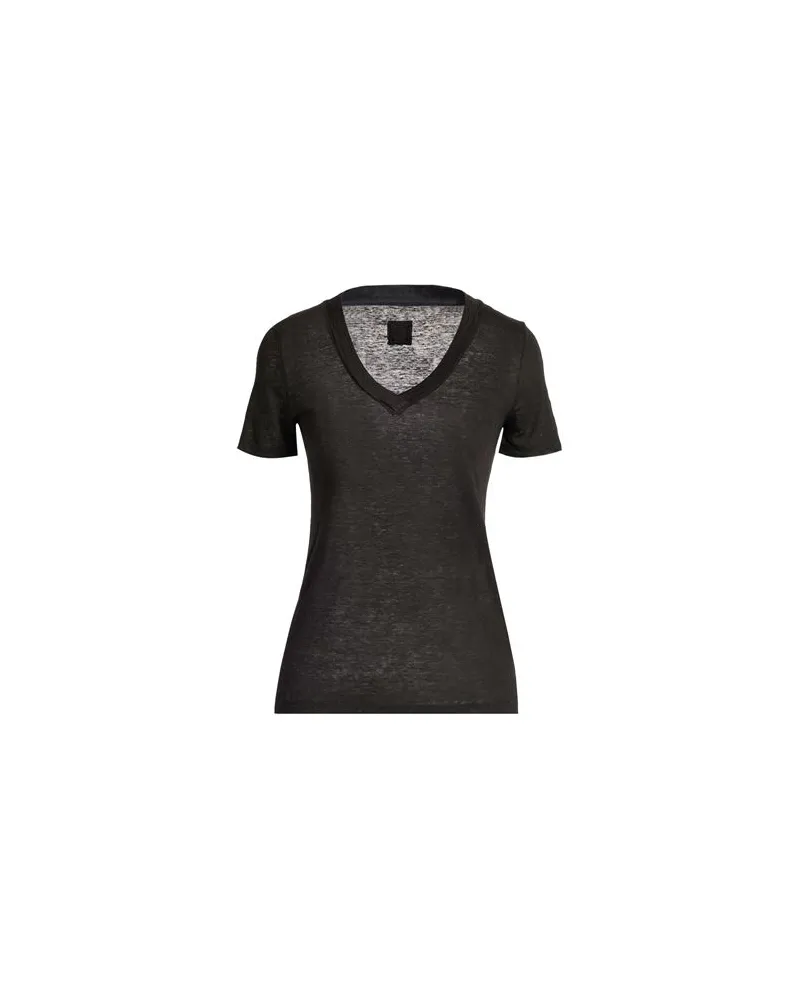 120% Lino TOPS - T-shirtsauf YOOX.COM Schwarz