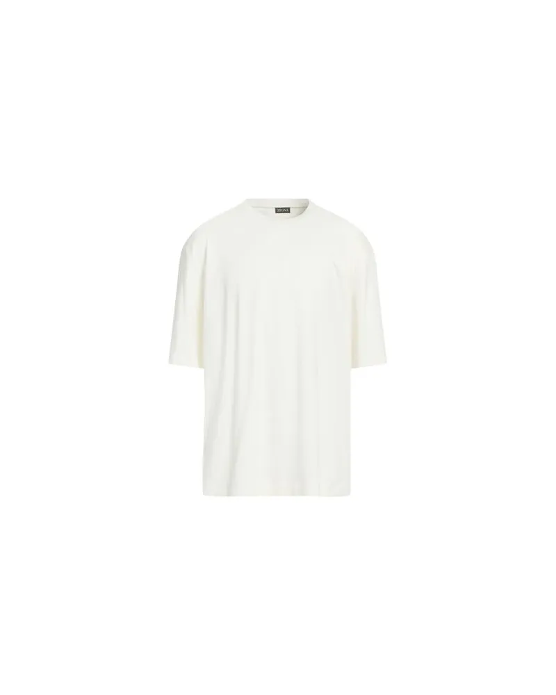 Ermenegildo Zegna TOPS - T-shirtsauf YOOX.COM Elfenbein