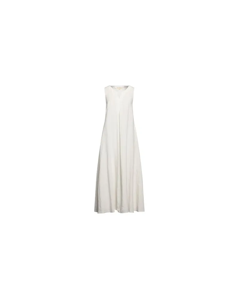 LE3 Sarte Pettegole KLEIDER - Maxi-Kleiderauf YOOX.COM Elfenbein
