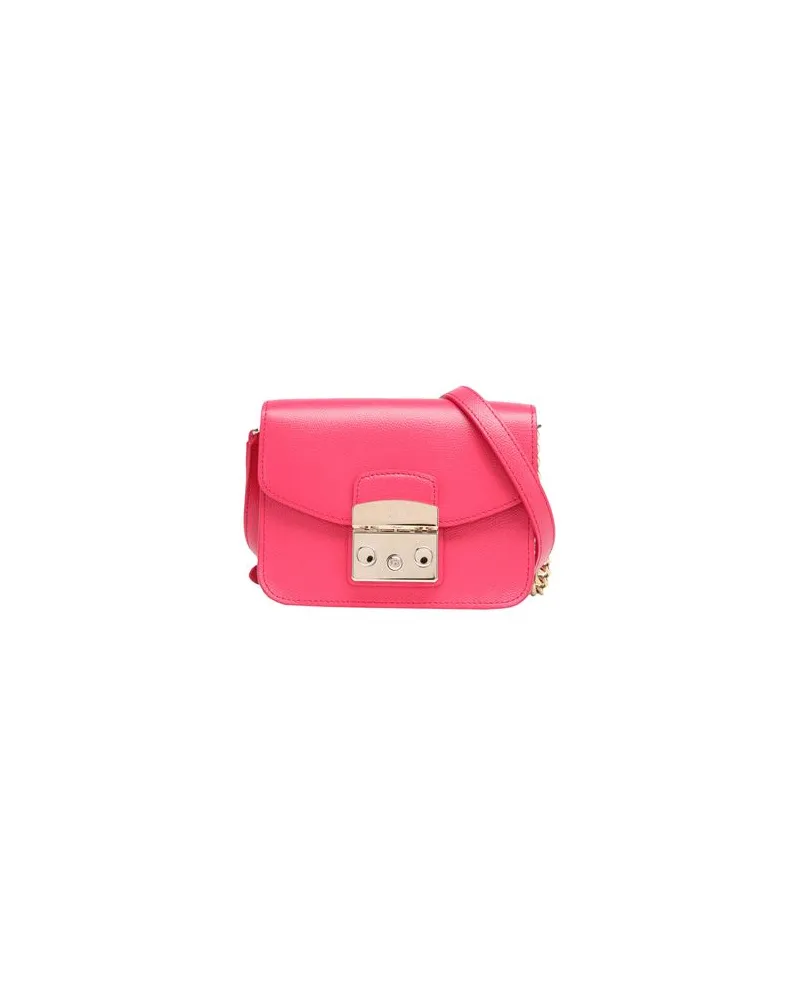 Furla METROPOLIS MINI CROSSBODY - TASCHEN - Umhängetascheauf YOOX.COM Fuchsia