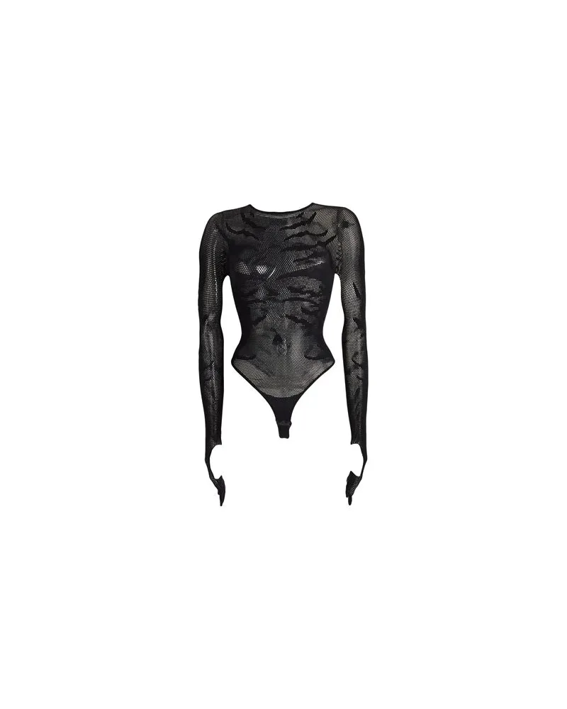 GCDS TOPS - Bodysuitsauf YOOX.COM Schwarz