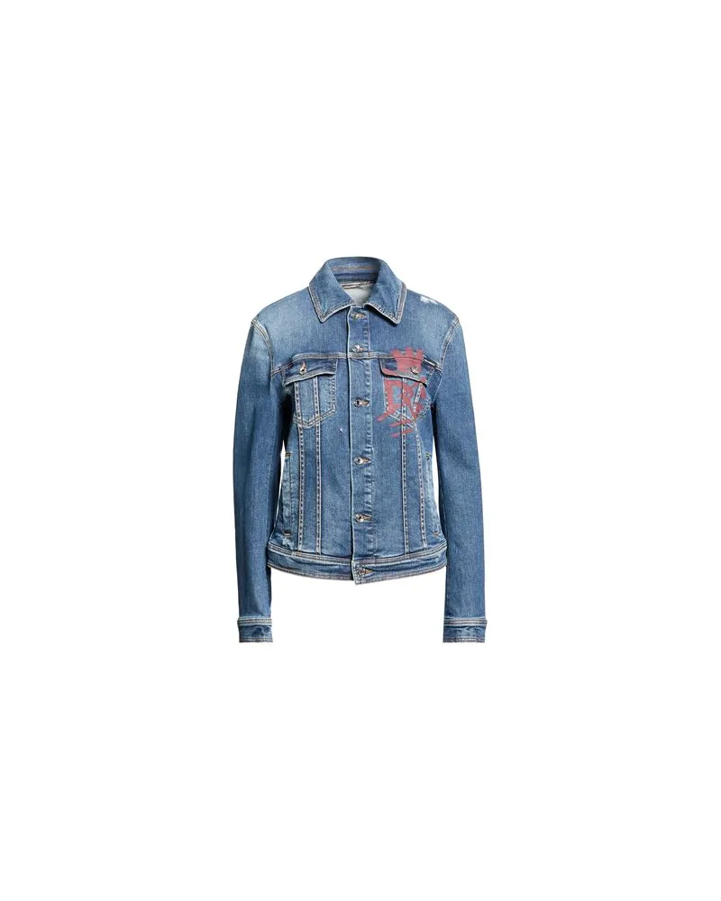 Dolce & Gabbana JACKEN & MÄNTEL - Jeansjacken/Mäntelauf YOOX.COM Blau