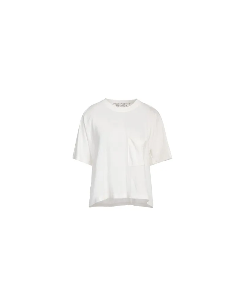 SHIRTAPORTER TOPS - T-shirtsauf YOOX.COM Weiß