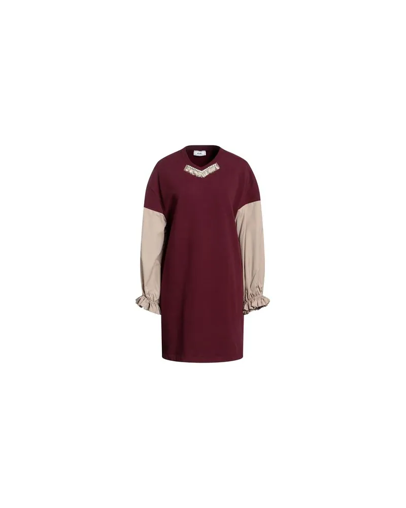 Jijil KLEIDER - Mini-Kleiderauf YOOX.COM Bordeaux