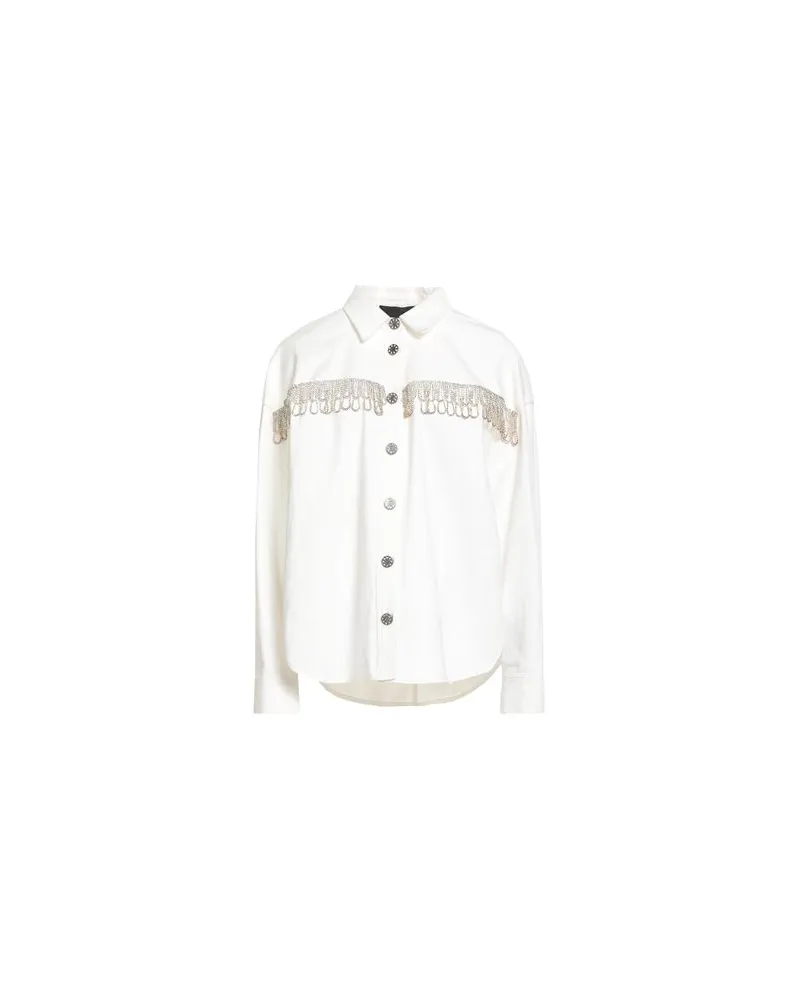ROTATE Birger Christensen TOPS - Hemdenauf YOOX.COM Weiß
