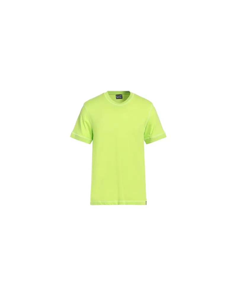 EA7 TOPS - T-shirtsauf YOOX.COM Limettengrün