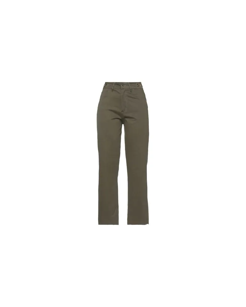 Liu Jo HOSEN & RÖCKE - Hosenauf YOOX.COM Militärgrün