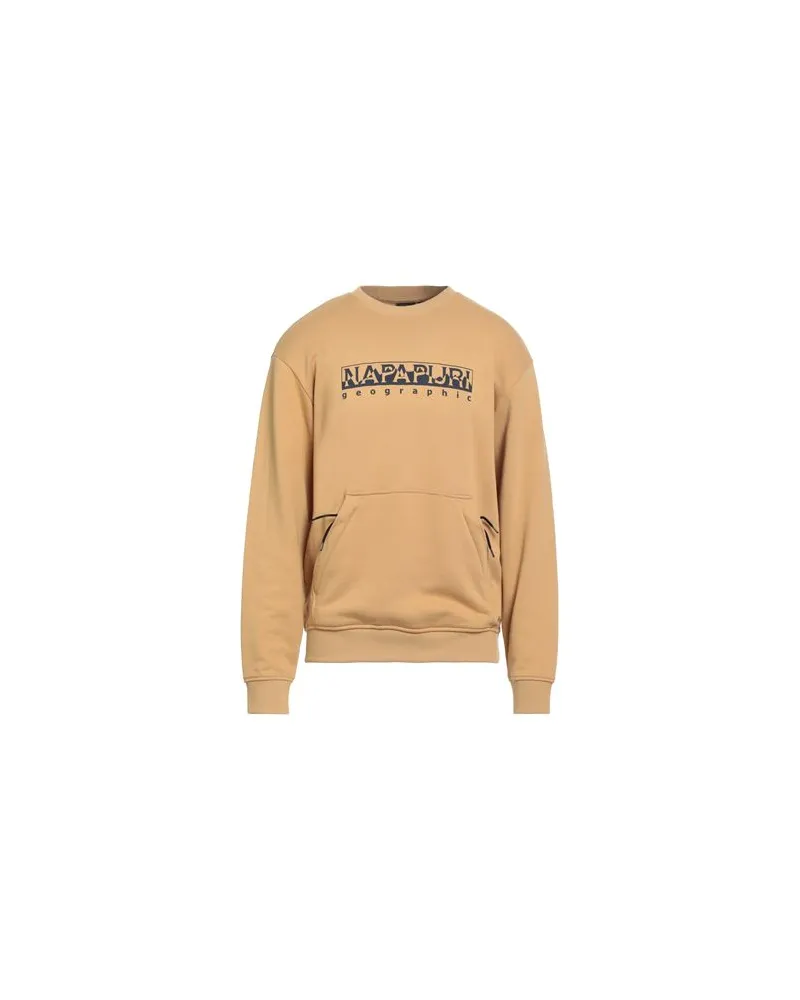 Napapijri TOPS - Sweatshirtsauf YOOX.COM Sand