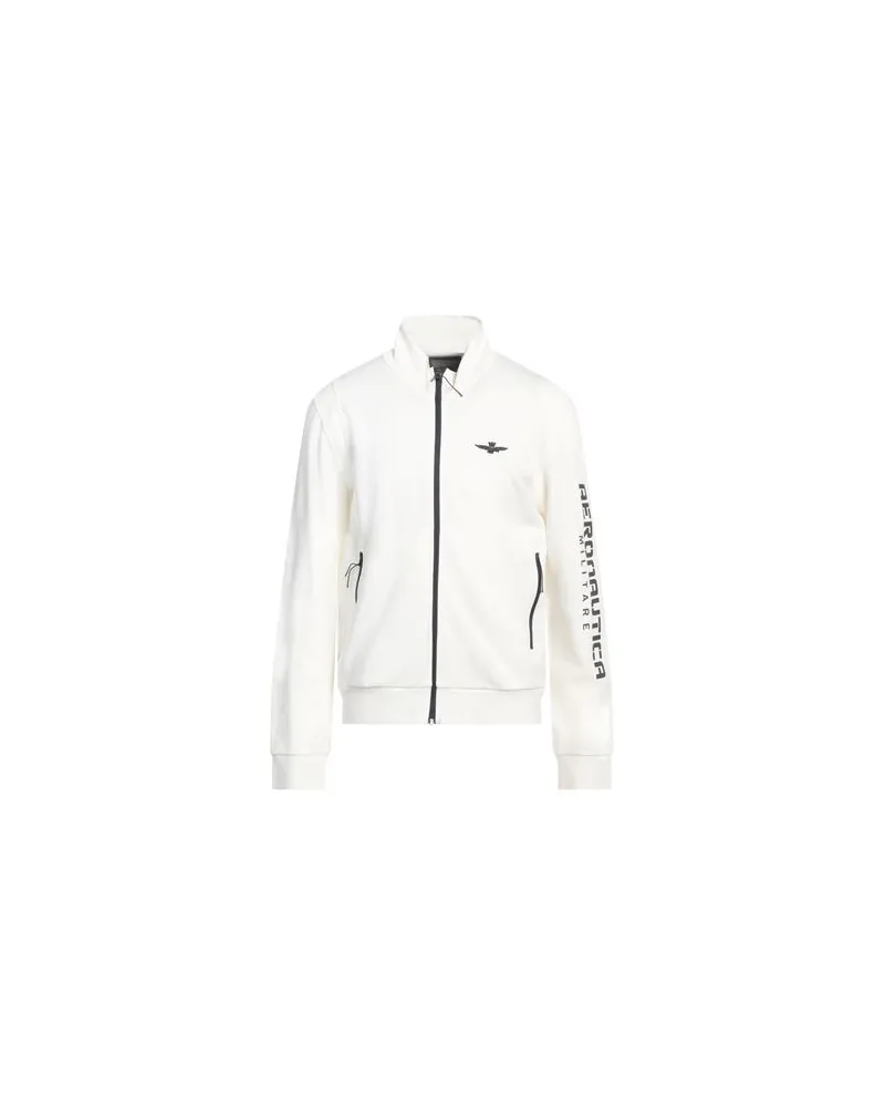 Aeronautica Militare TOPS - Sweatshirtsauf YOOX.COM Weiß