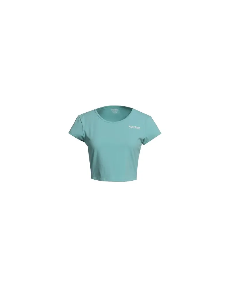 SPORTY & RICH TOPS - T-shirtsauf YOOX.COM Tūrkis