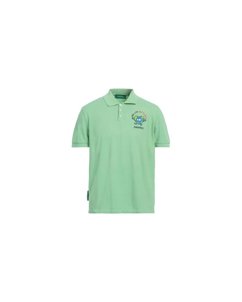 Dsquared2 TOPS - Poloshirtsauf YOOX.COM Säuregrün