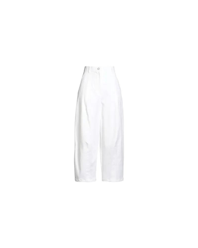 Max Mara HOSEN & RÖCKE - Hosenauf YOOX.COM Weiß