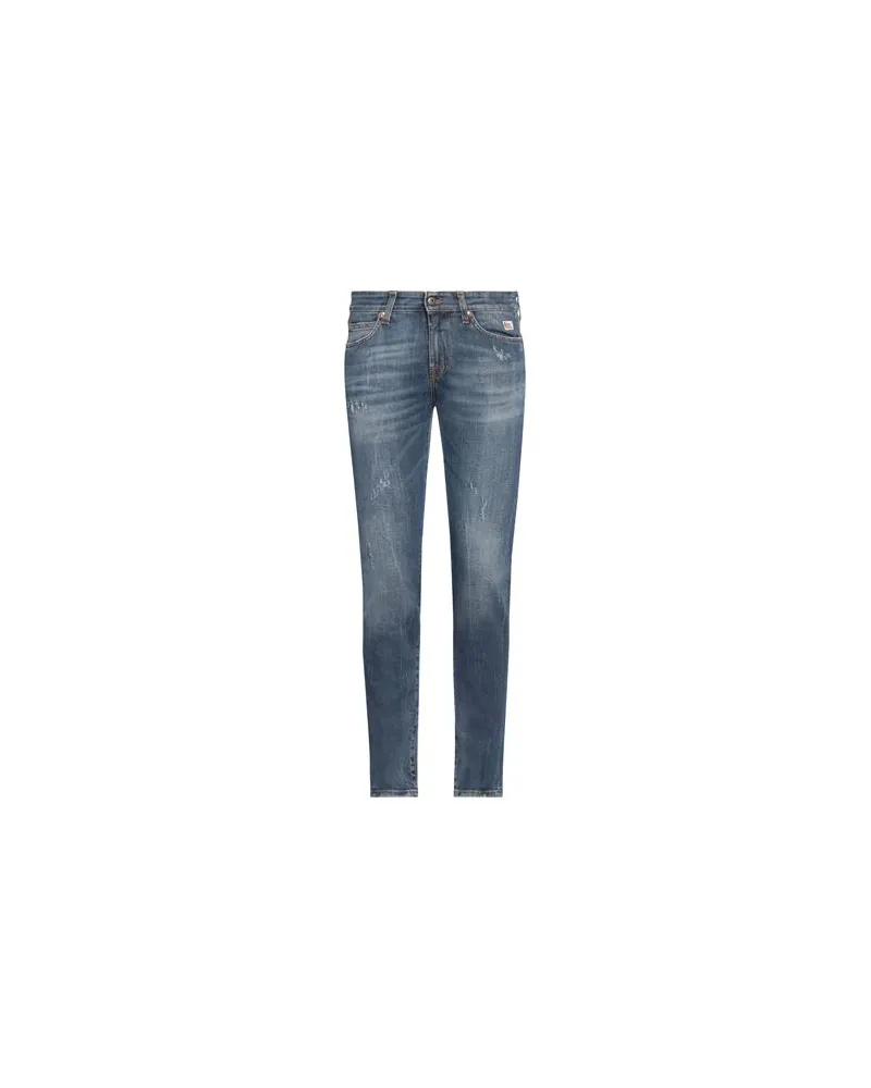 Roy Roger's HOSEN & RÖCKE - Jeanshosenauf YOOX.COM Blau