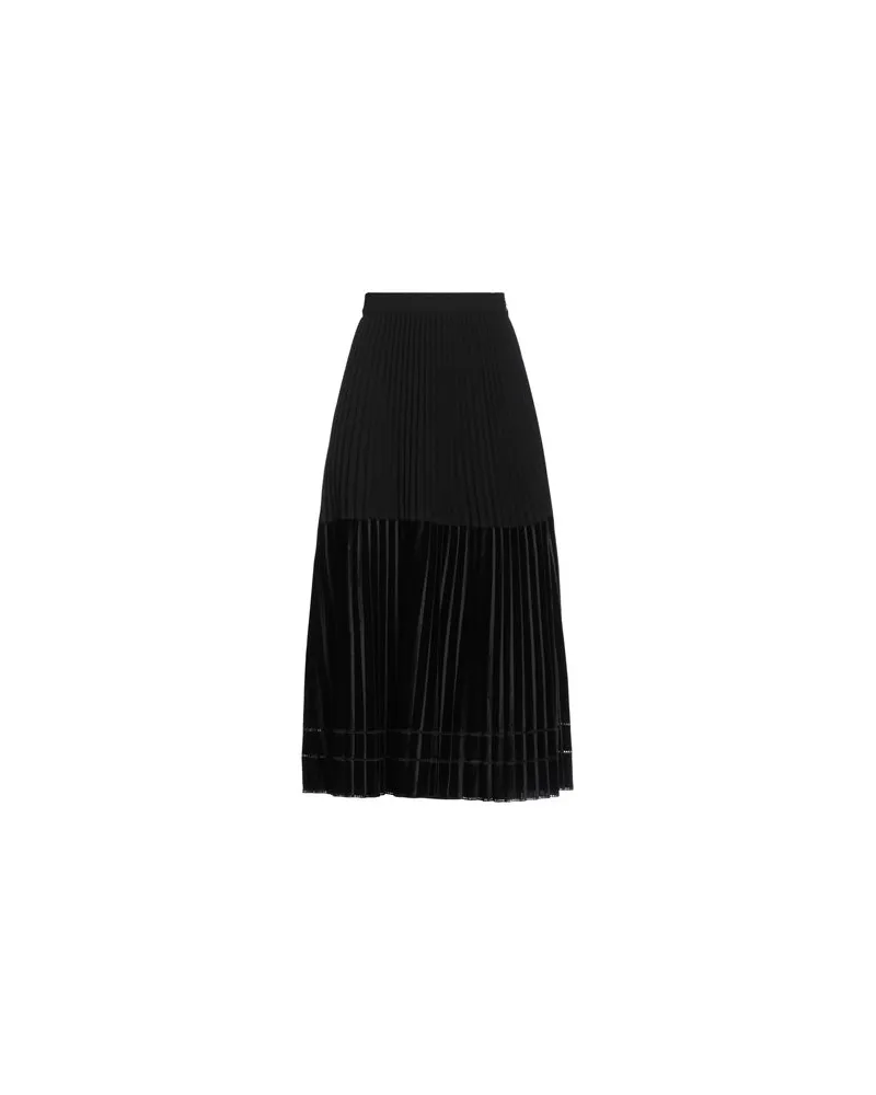 Twin-Set HOSEN & RÖCKE - Midi-Röckeauf YOOX.COM Schwarz