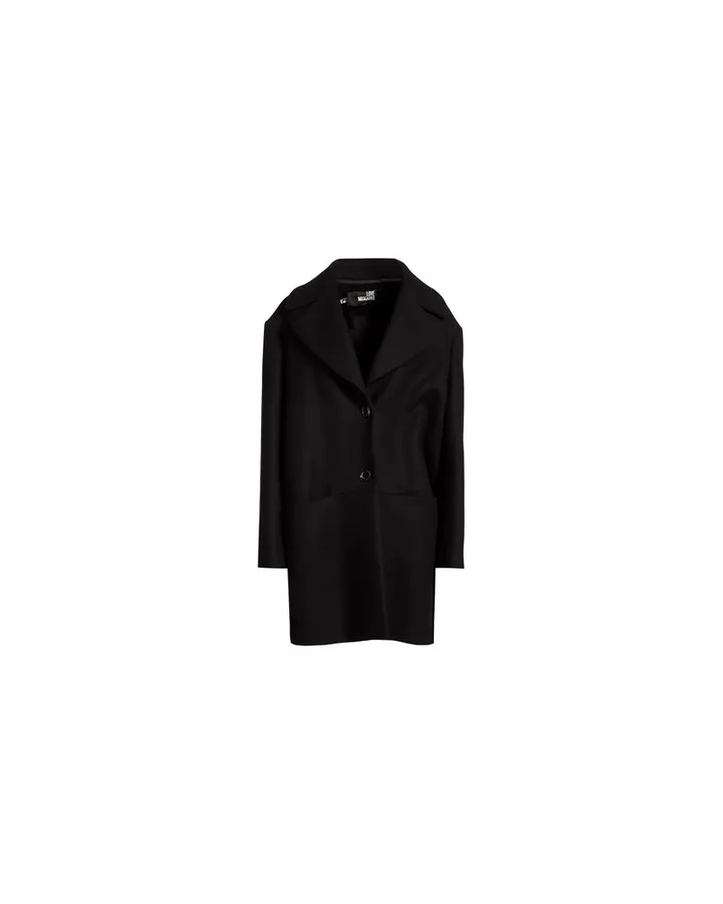 Moschino JACKEN & MÄNTEL - Mäntelauf YOOX.COM Schwarz